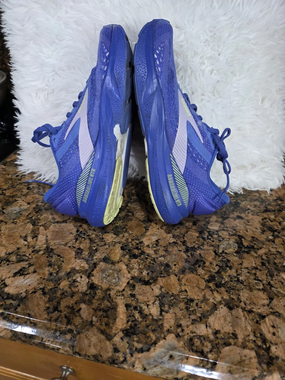 Brooks Women's Blue Athletic Running Shoes with Light Accents